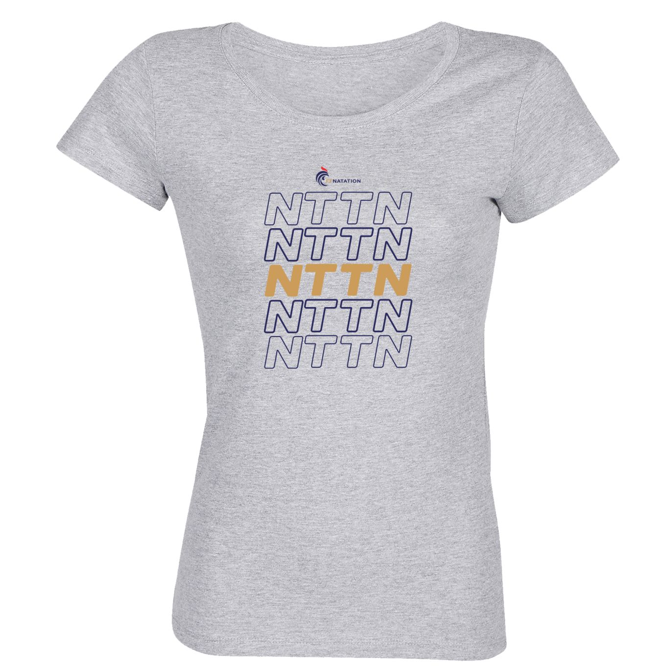 T-shirt Femme GRIS NTTN