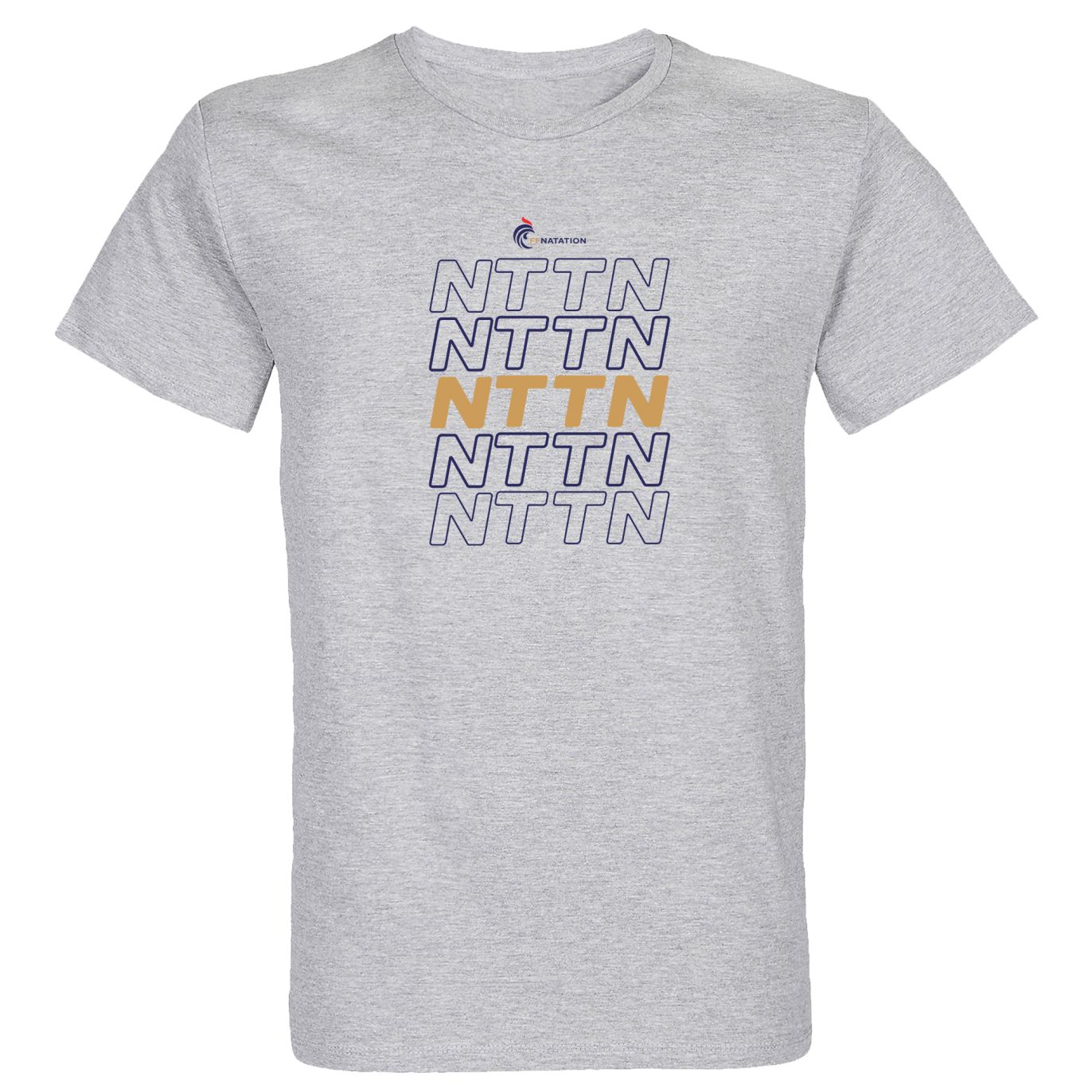 T-shirt GRIS NTTN