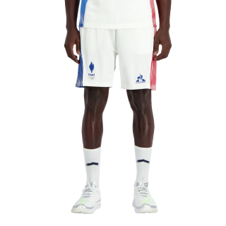 Short d'Entraînement Blanc Officiel JO 2024