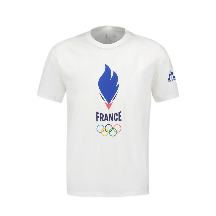 T-shirt Blanc Logo JO 2024