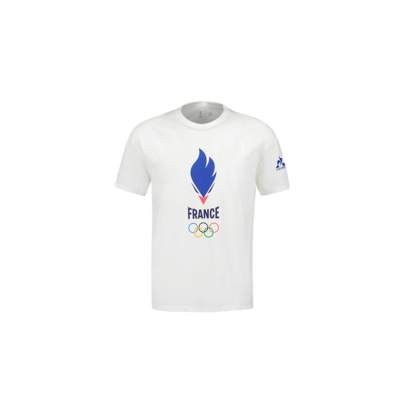 T-shirt Blanc Logo JO 2024