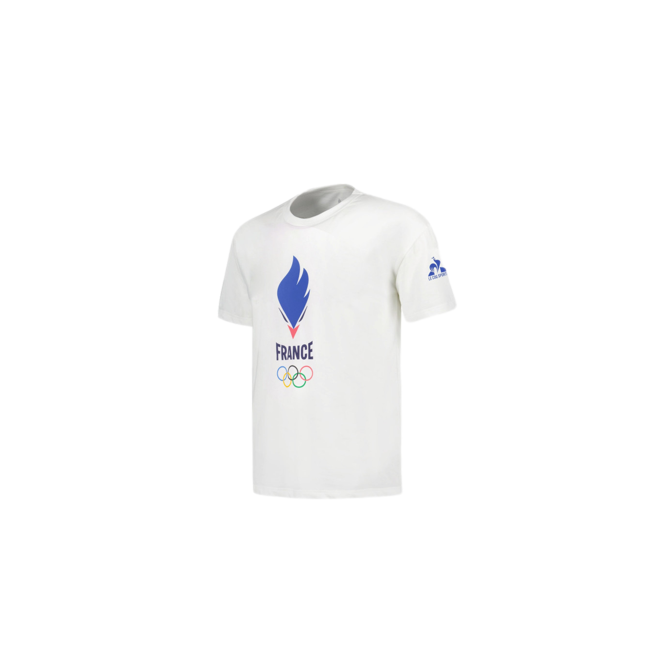 T-shirt Blanc Logo JO 2024