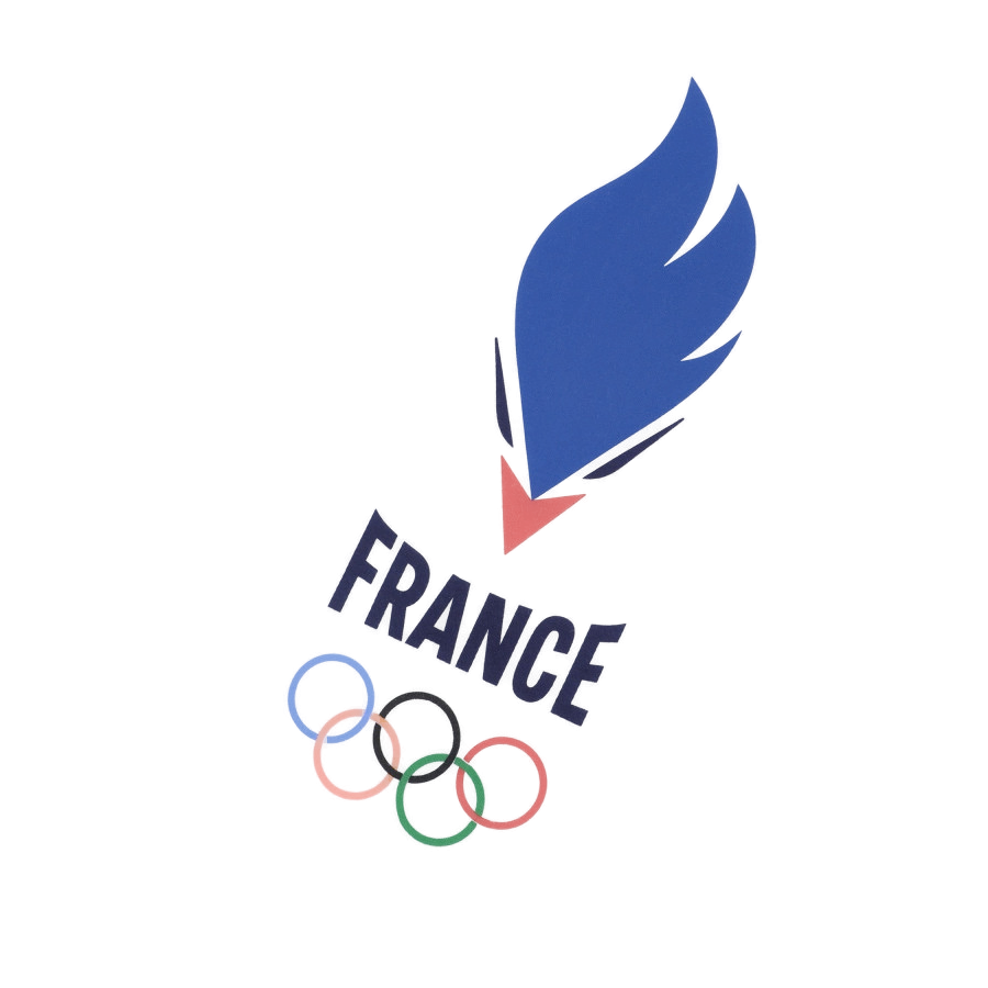 T-shirt Blanc Logo JO 2024