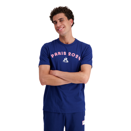 T-shirt Bleu Graphic Paris 2024