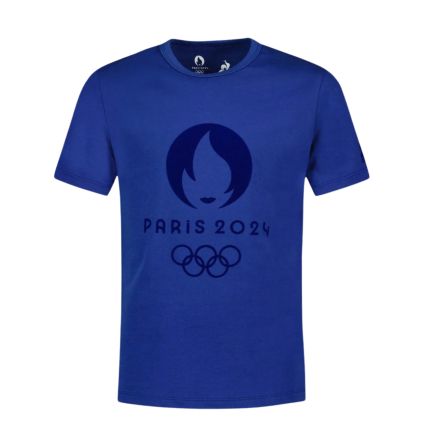 T-shirt Enfant bleu Officiel JO 2024