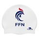 Bonnet Natation Silicone TURBO BLANC