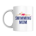 Mug Blanc Swimming Mom