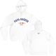 Sweat blanc Papa nageur