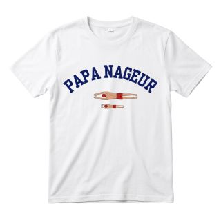 T-shirt Papa nageur