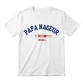 T-shirt Papa nageur