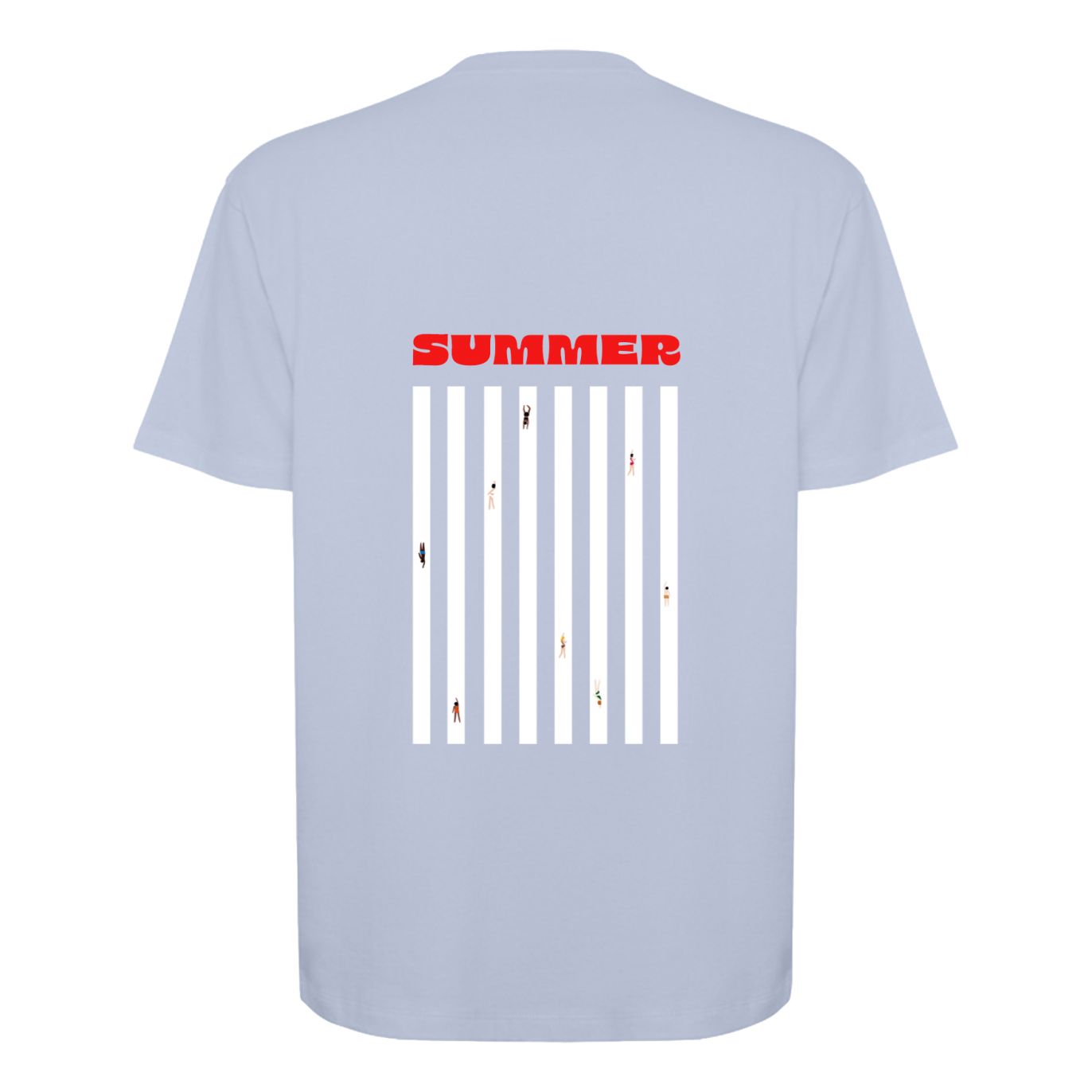 Tee shirt BLEU Oversized SUMMER