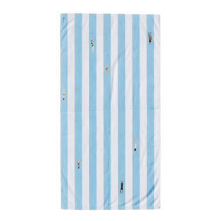Serviette de plage « Couloirs d’été » – Fédération Française de Natation