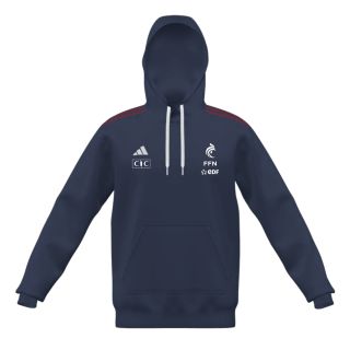 Sweat à capuche officiel Équipe de France de Natation – FFN x Adidas